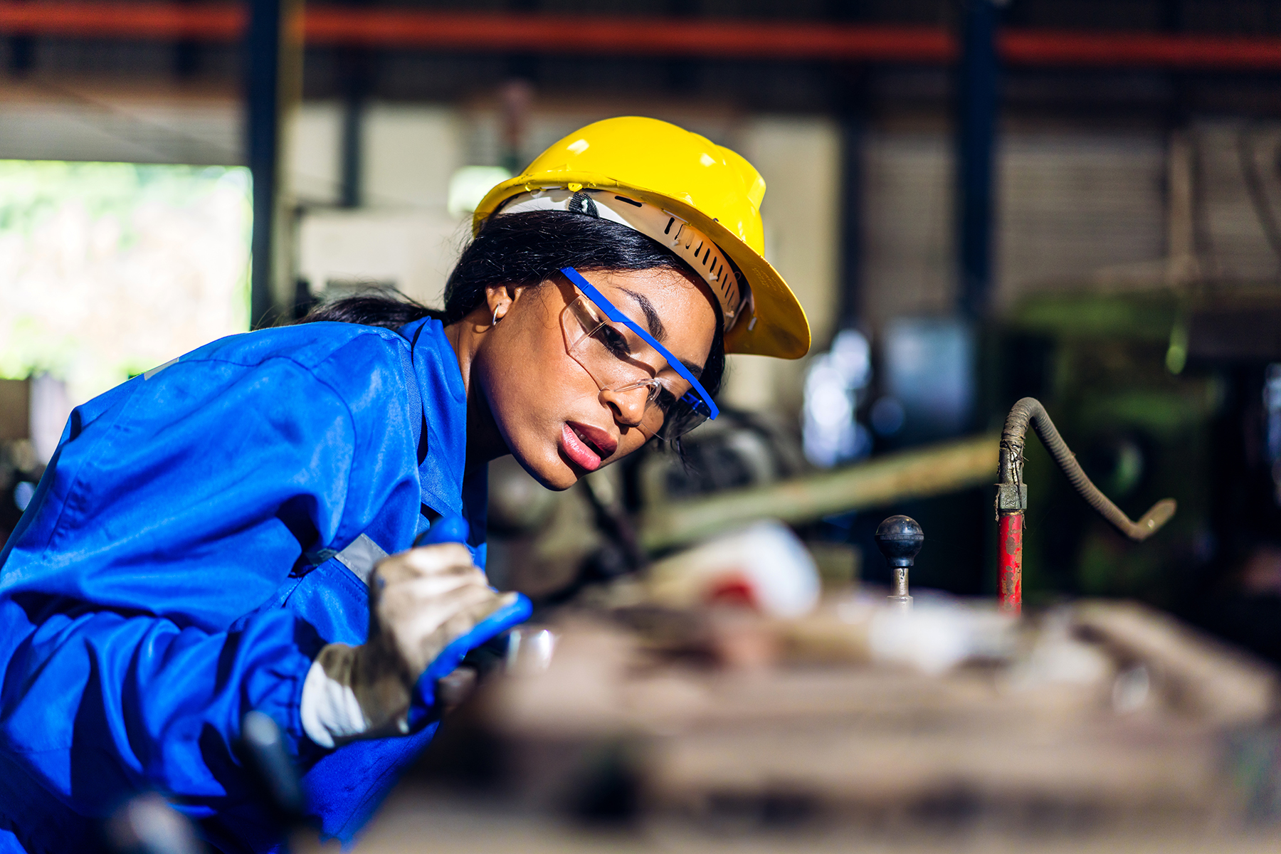 Professional labor machanic engineer technician worker industria